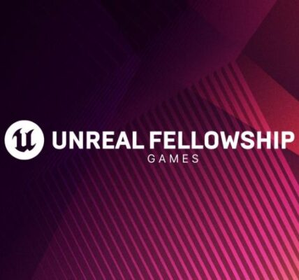 Logo: Unreal Editor 5 Title: Unreal Fellowship Subtitle: Games